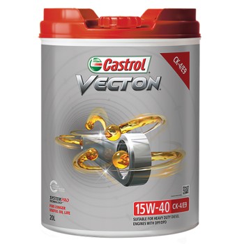 Castrol Vecton 15W-40 CK-4/E9 Engine Oil 20L - 3413003